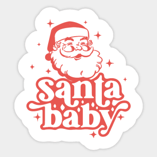 Santa Baby Sticker